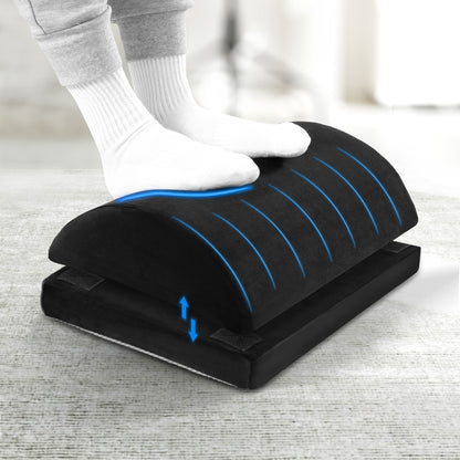 Giselle Memory Foam Footrest Cushion Adjustable Pillow PILLOW-FOOT-AD-BK