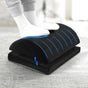 Giselle Memory Foam Footrest Cushion Adjustable Pillow PILLOW-FOOT-AD-BK