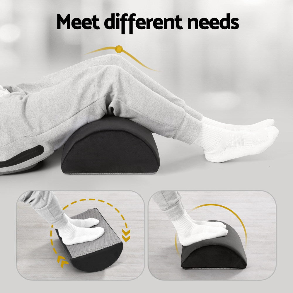 Giselle Memory Foam Footrest Cushion Pillow PILLOW-FOOT-PD-BK