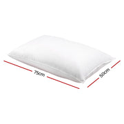 Giselle Bedding Goose Feather Down Pillow Twin Pack PILLOW-GOOSE-X2