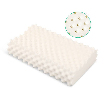 Giselle Bedding Natural Latex Pillow Twin Pack PILLOW-LT-EC-X2
