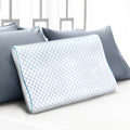 Giselle Bedding Memory Foam Contour Pillow Cool Gel PILLOW-MEFO-COOL-WH