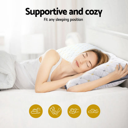 Giselle Bedding Pillows Microfibre Pillow PILLOW-MICRO-4873