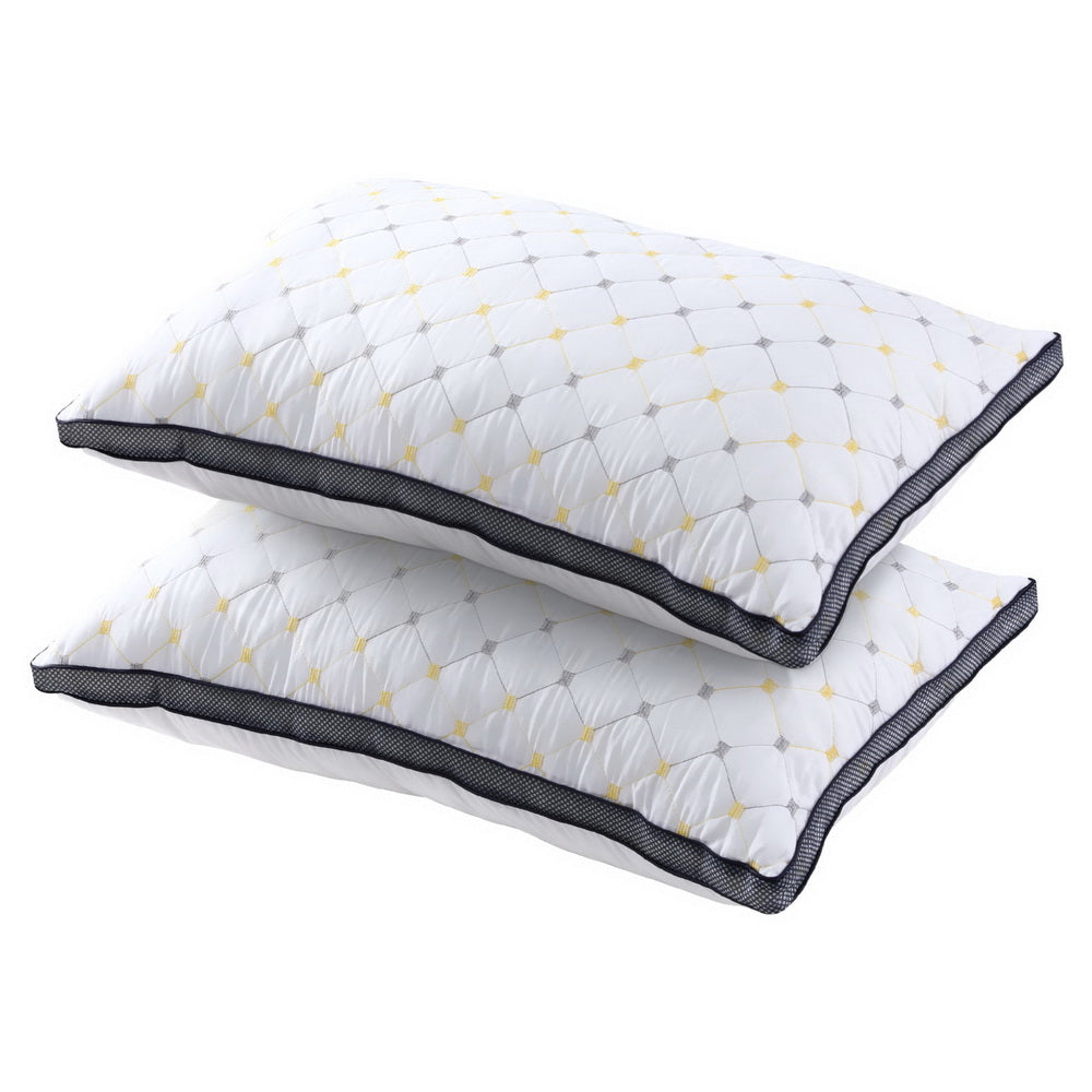 Giselle 2pcs Pillows Microfibre PILLOW-MICRO-4873X2