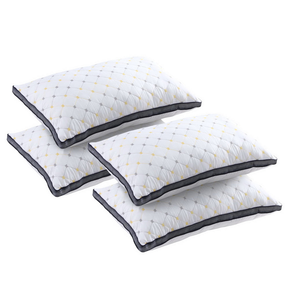 Giselle 4pcs Pillows Microfibre PILLOW-MICRO-4873X4