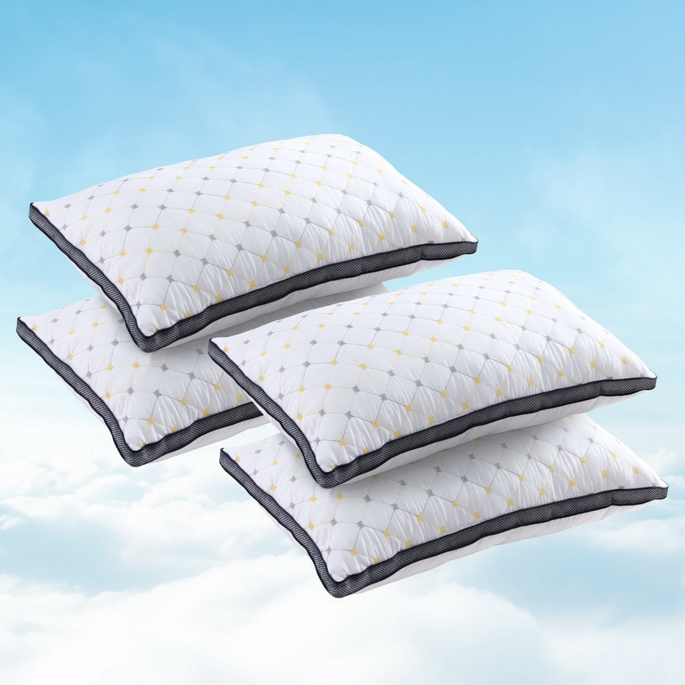 Giselle 4pcs Pillows Microfibre PILLOW-MICRO-4873X4