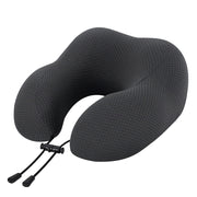 Giselle Bedding Travel Neck Pillow U-Shape Support Memory Foam Plane Car Cushion PILLOW-NECK-BK