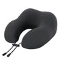 Giselle Bedding Travel Neck Pillow U-Shape Support Memory Foam Plane Car Cushion PILLOW-NECK-BK