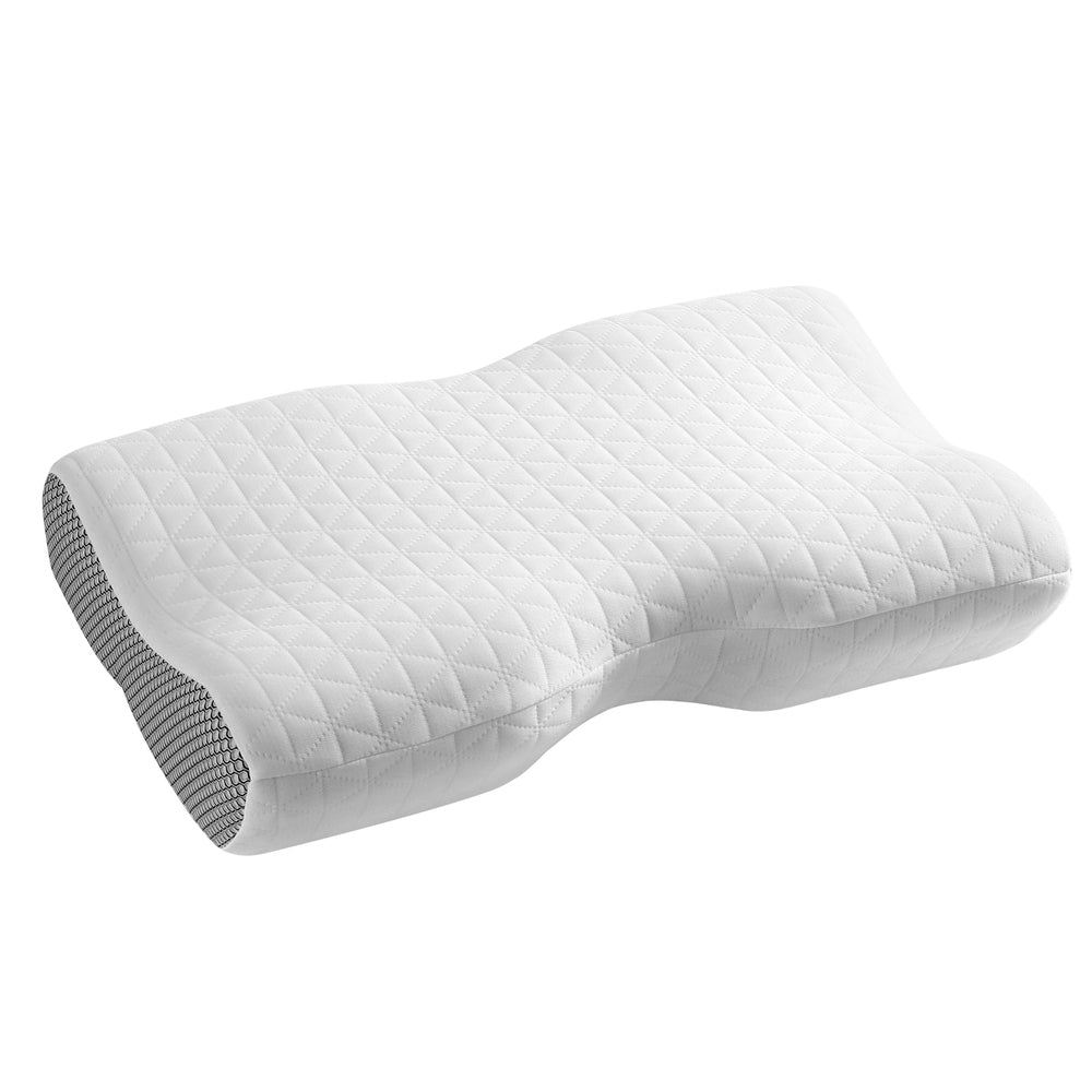 Giselle Memory Foam Pillow Contour Neck PILLOW-PU05-WH