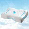 Giselle Memory Foam Pillow Contour Neck PILLOW-PU05-WH