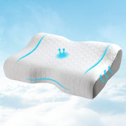 Giselle Memory Foam Pillow Contour Neck PILLOW-PU05-WH
