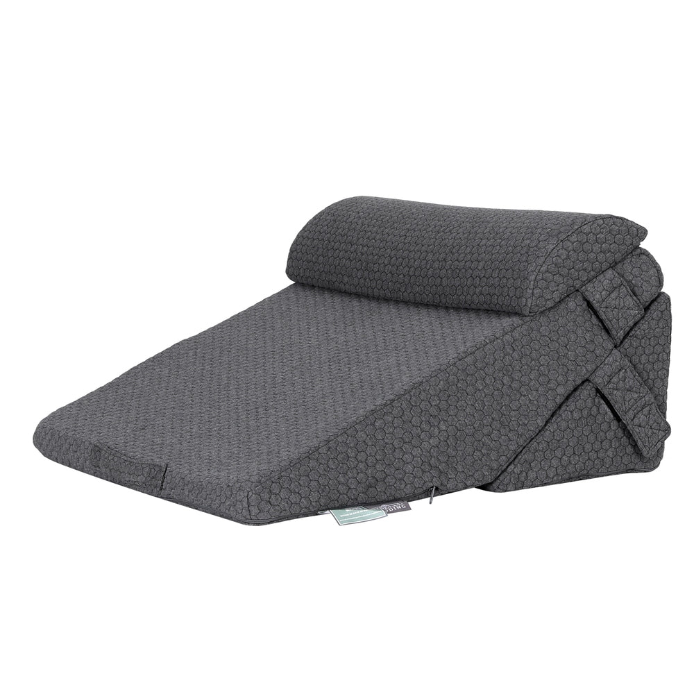 Giselle Bedding Adjustable Wedge Pillow Grey PILLOW-WEDGE-AD-GY