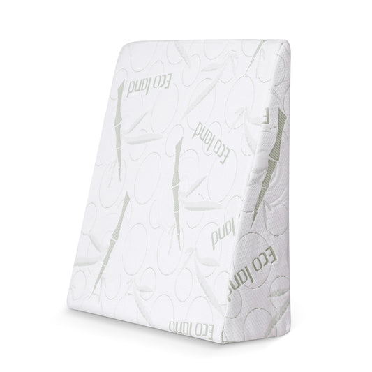 Giselle Bedding Wedge Pillow Gel Memory Foam Ergonomic Support Bamboo Cover PILLOW-WEDGE-BAM-10