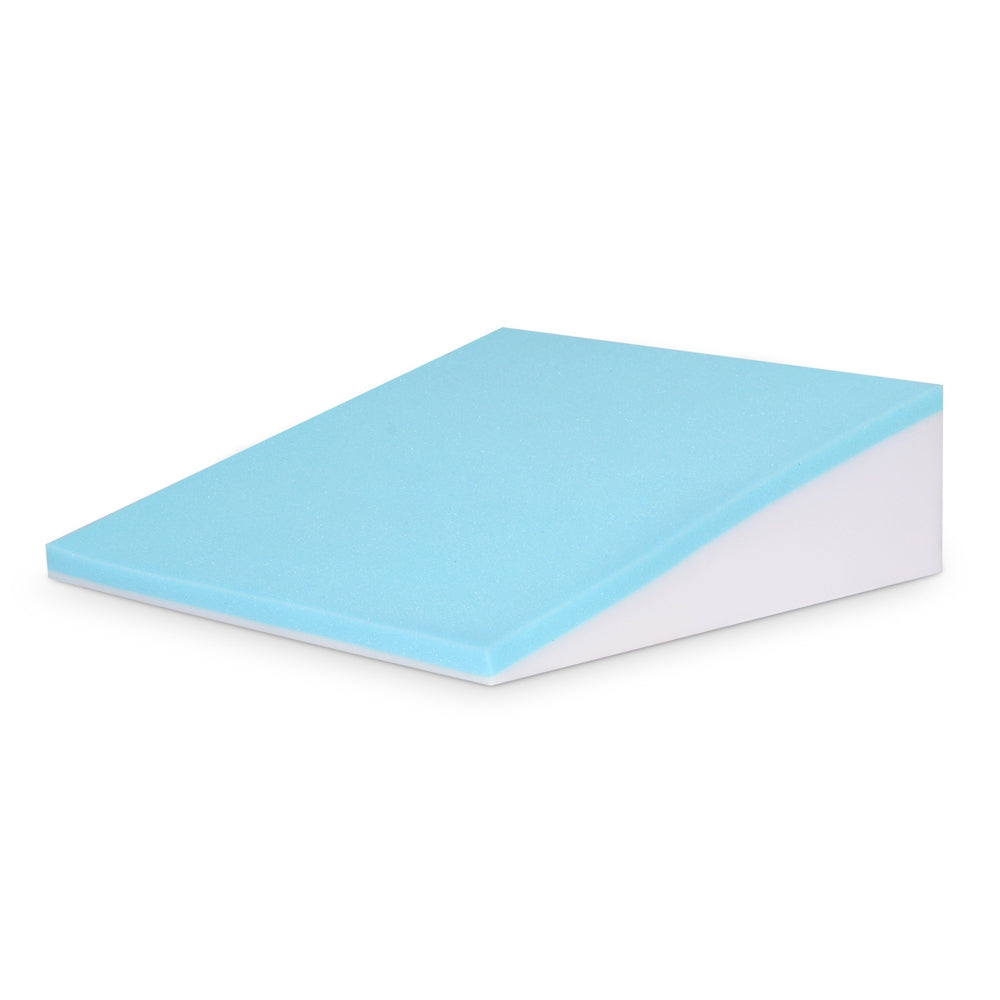 Giselle Bedding Wedge Pillow Gel Memory Foam Ergonomic Support Bamboo Cover PILLOW-WEDGE-BAM-10