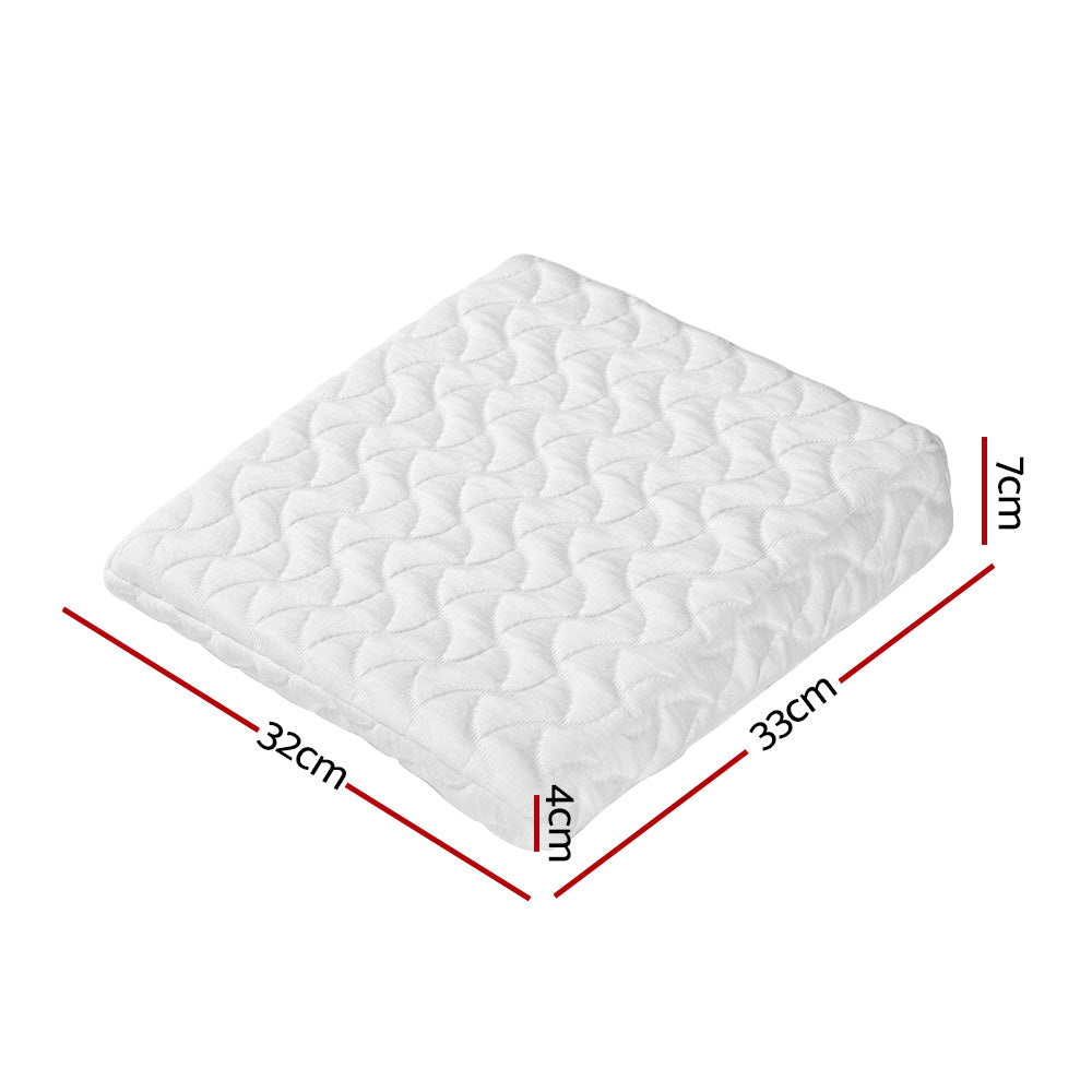 Giselle Bedding Baby Infant Wedge Pillow PILLOW-WEDGE-BB-WH