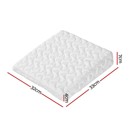 Giselle Bedding Baby Infant Wedge Pillow PILLOW-WEDGE-BB-WH