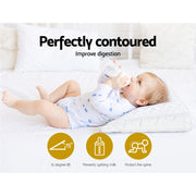 Giselle Bedding Baby Infant Wedge Pillow PILLOW-WEDGE-BB-WH