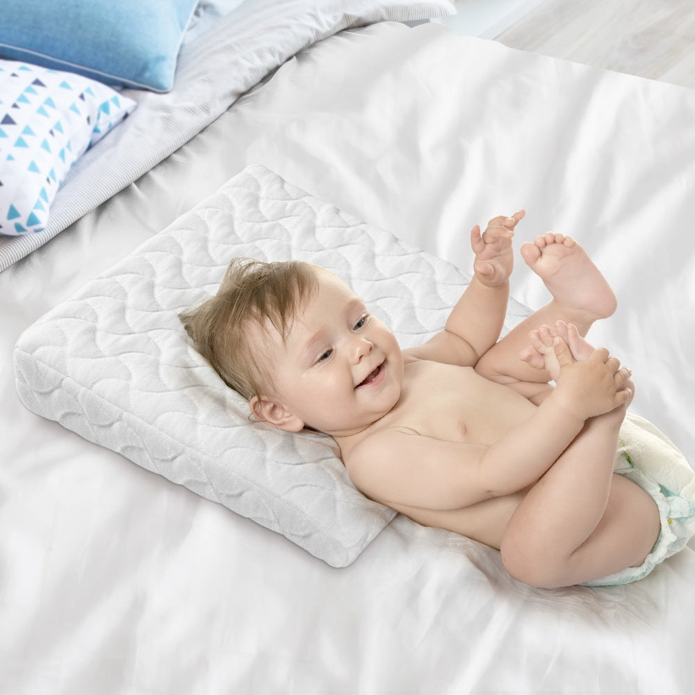 Giselle Bedding Baby Infant Wedge Pillow PILLOW-WEDGE-BB-WH