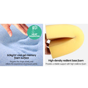 Giselle Bedding Wedge Pillow White Twin Pack PILLOW-WEDGE-BEIX2