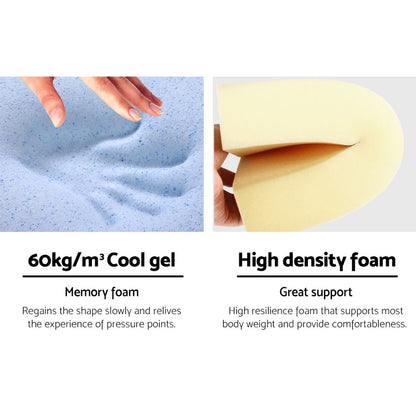 Giselle Bedding Wedge Pillow Blue PILLOW-WEDGE-BU