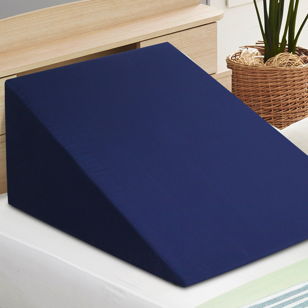 Giselle Bedding Wedge Pillow Blue Twin Pack PILLOW-WEDGE-BUX2