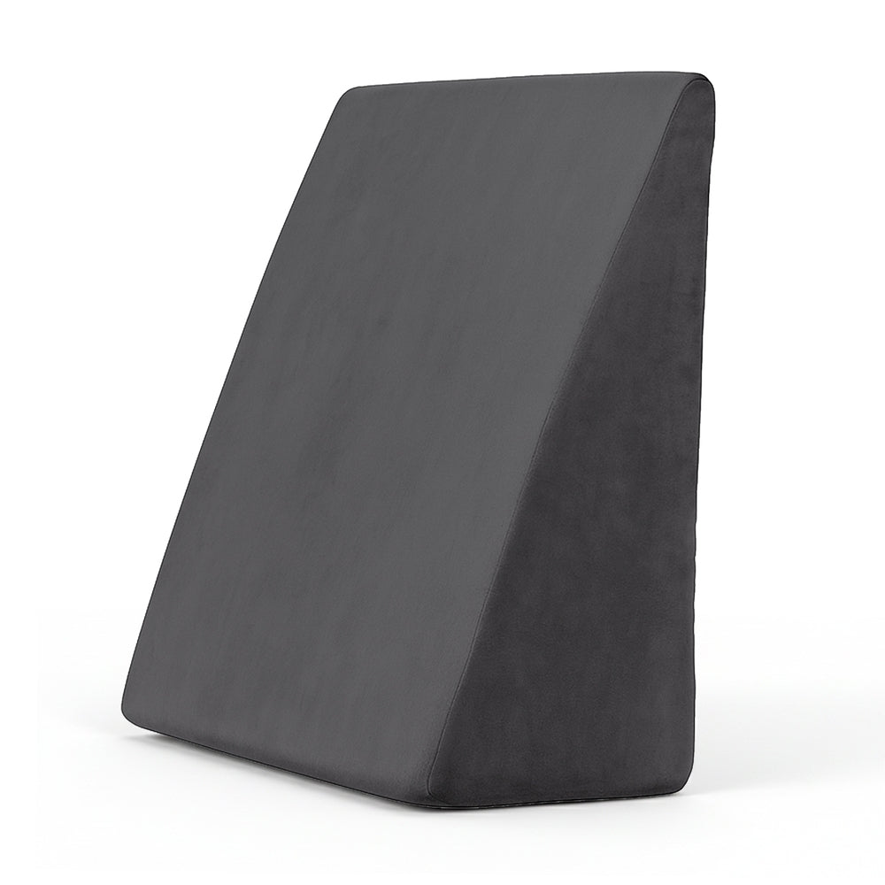 Giselle Bedding Wedge Pillow Grey PILLOW-WEDGE-GY