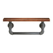 Artiss Floating DIY Pipe Shelf - IVES PIPE-61-1LVL-RACK