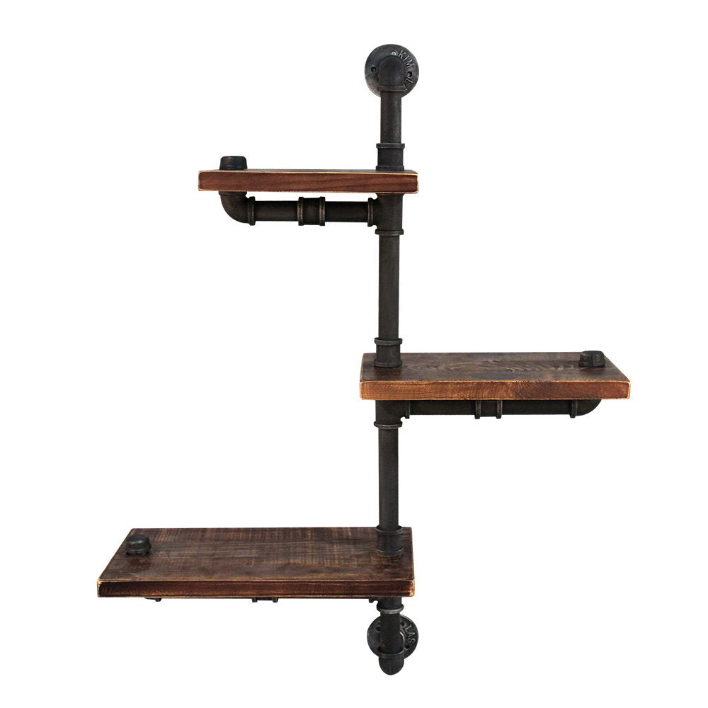 Artiss Floating DIY Pipe Shelf 3 Tiers - IVAN PIPE-84-3LVL-ADJUST
