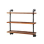 Artiss Floating DIY Pipe Shelf 3 Tiers - ISSA PIPE-92-3LVL-WALL