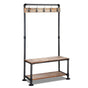 Artiss Clothes Rack Coat Stand 161x80cm Hanger Closet PIPE-DIY-HANGER