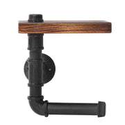 Artiss Floating DIY Pipe Shelf Toilet Paper Holder PIPE-DIY-PAPER