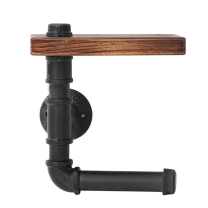 Artiss Floating DIY Pipe Shelf Toilet Paper Holder PIPE-DIY-PAPER