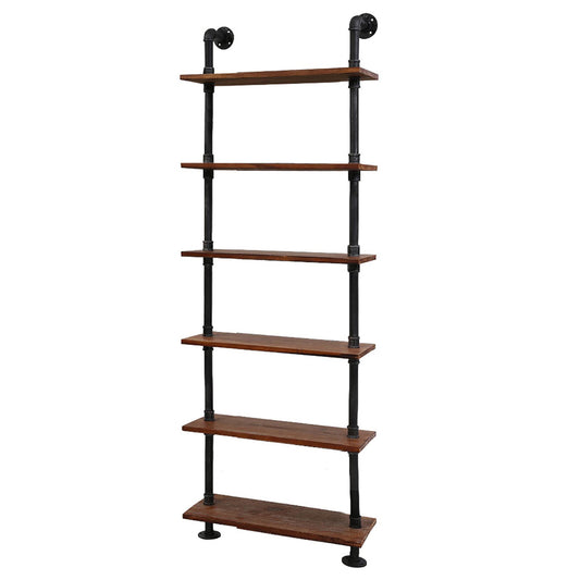 Artiss Floating DIY Pipe Shelf 6 Tiers - IDA PIPE-DIY-SHELF-60