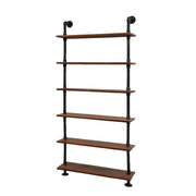 Artiss Floating DIY Pipe Shelf 6 Tiers - IRA PIPE-DIY-SHELF-90