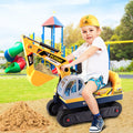 Keezi Ride On Car Toys Kids Excavator Digger Sandpit Bulldozer Car Pretend Play PLAY-CAR-DIGGER