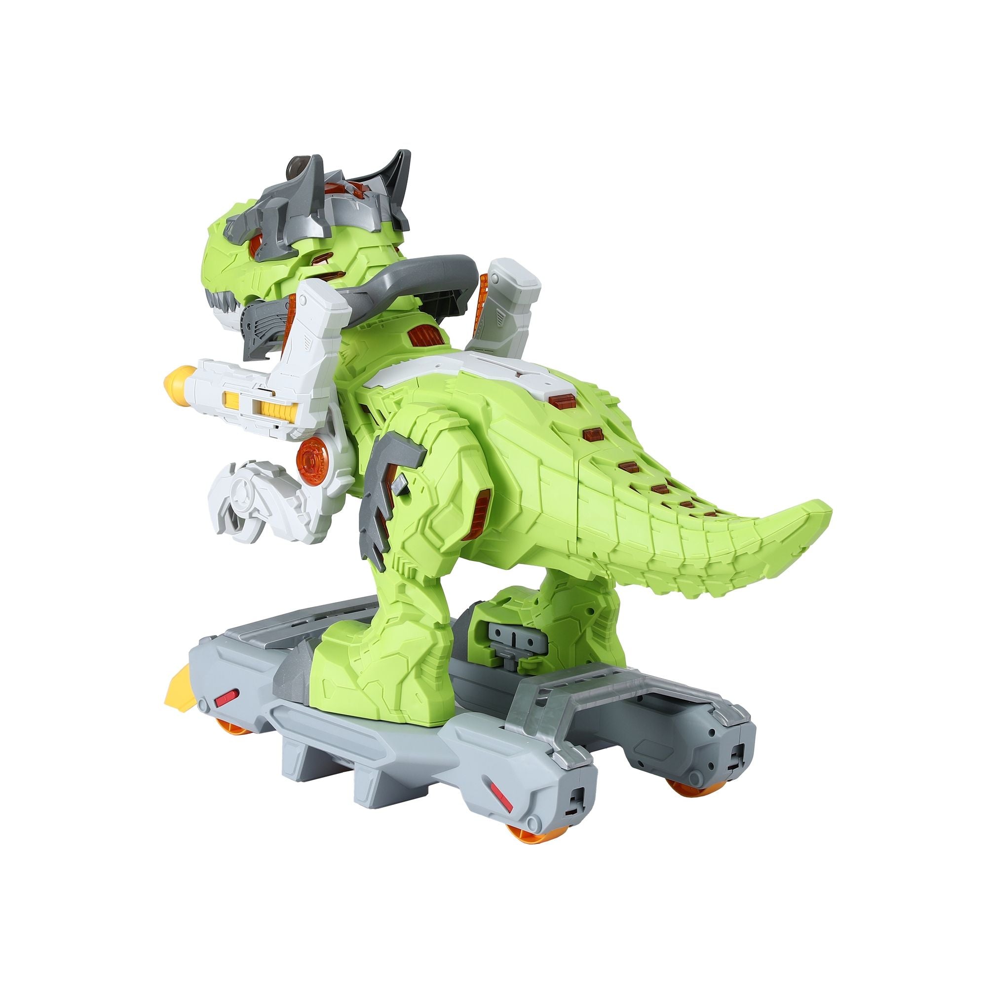 Keezi Kids Dinosaur Ride On Push Car Toy with Spray Function Indoor Outdoor Toys PLAY-CAR-DSR-GN