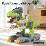 Keezi Kids Dinosaur Ride On Push Car Toy with Spray Function Indoor Outdoor Toys PLAY-CAR-DSR-GN