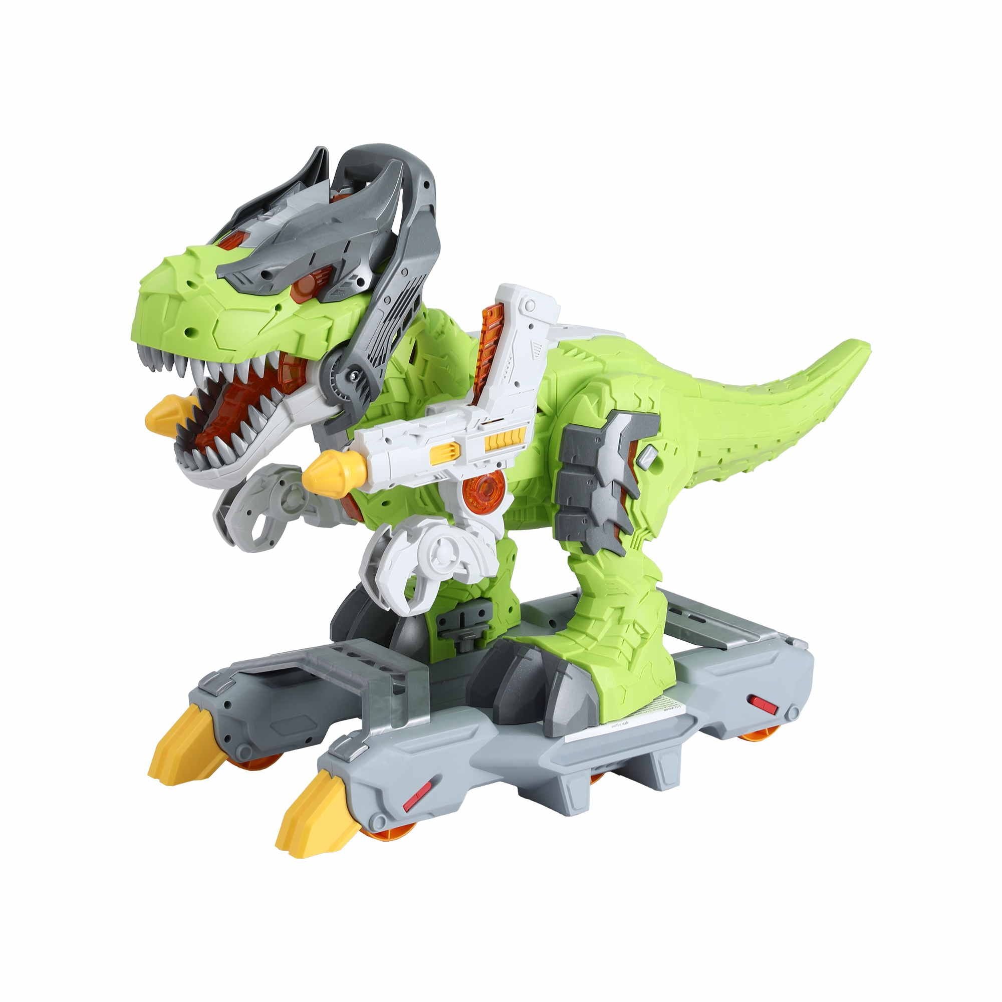 Keezi Kids Dinosaur Ride On Push Car Toy with Spray Function Indoor Outdoor Toys PLAY-CAR-DSR-GN