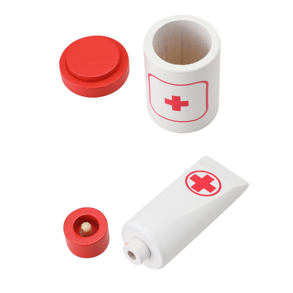 Keezi Kids Doctor Nurse Medical Case Pretend Play Set Stethoscope Medicine Toys PLAY-DOCTOR-WH