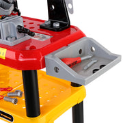 Keezi Kids Pretend Workbench DIY Tools 97 Piece Children Role Play Toys Red PLAY-TOOL-RD