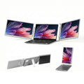 Devanti Triple Portable Monitor Laptop Screen Extender 15.6" Dual Display FHD IPS PM-S10-SI