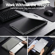 Devanti Triple Portable Monitor Laptop Screen Extender 15.6" Dual Display FHD IPS PM-S10-SI