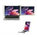 Devanti Portable Monitor Laptop Screen Extender Dual Display 1080P IPS USB C PM-S14-SI