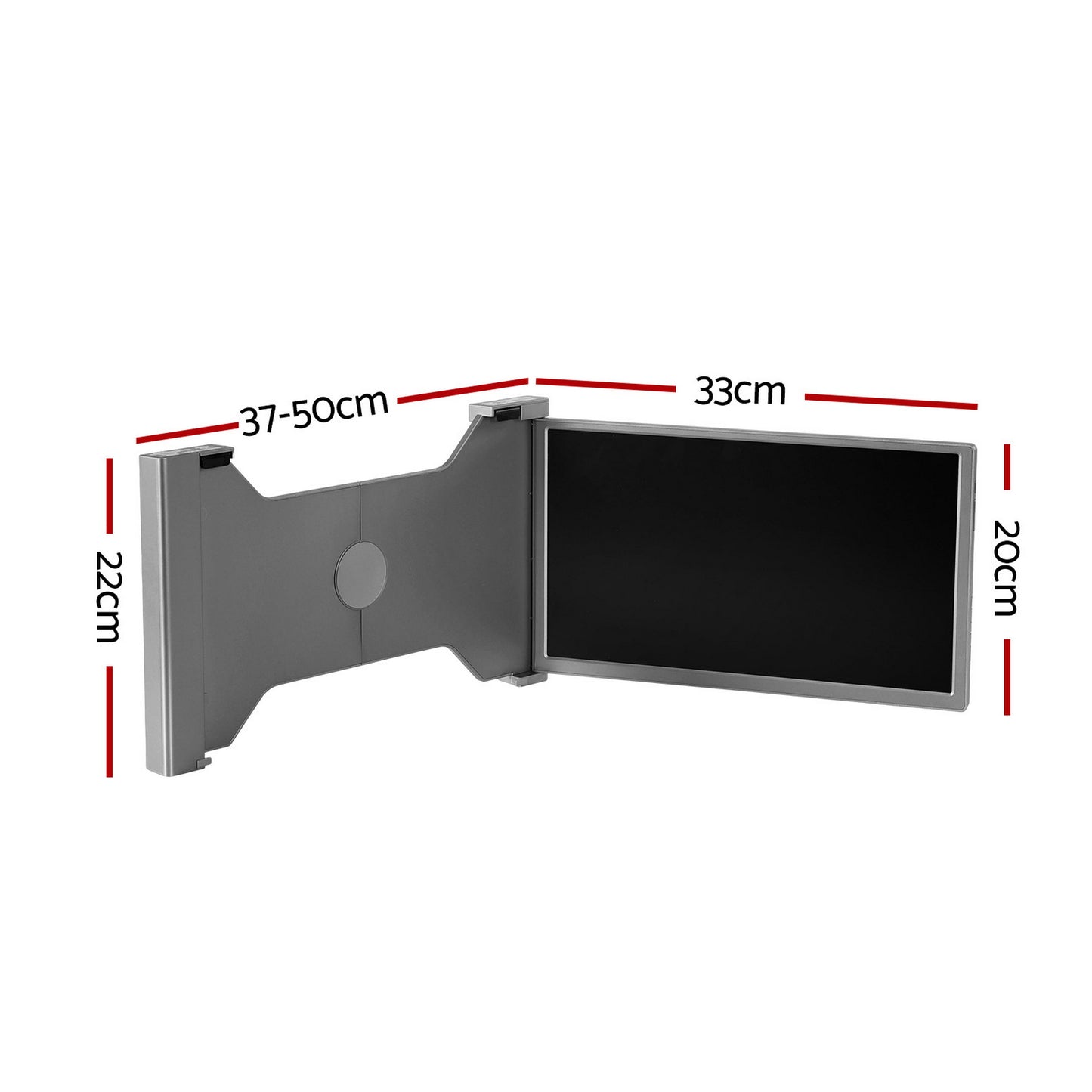 Devanti Portable Monitor Laptop Screen Extender Dual Display 1080P IPS USB C PM-S14-SI