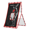 Everfit Baseball Net Rebound Pitching Kit Target Hitter 2 in 1 Training Aid PN-B027-BK