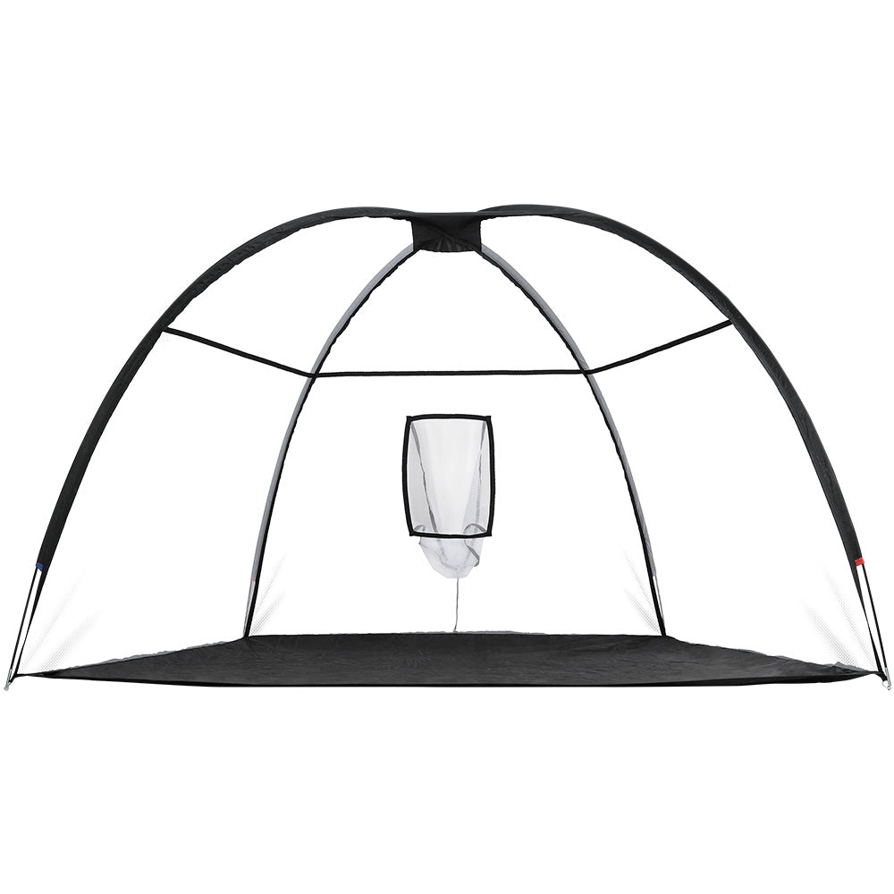 Everfit 3.5m Golf Practice Net Portable Training Aid Driving Target Tent Black PN-G006-BK