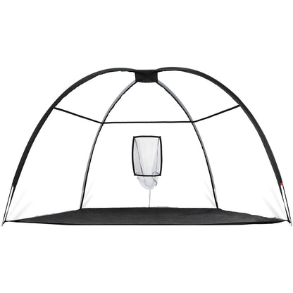 Everfit 3.5m Golf Practice Net Portable Training Aid Driving Target Tent Black PN-G006-BK