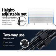 Everfit 3m Badminton Tennis Net Portable Volleyball Kit Adjustable Height PN-M001-3M-BL