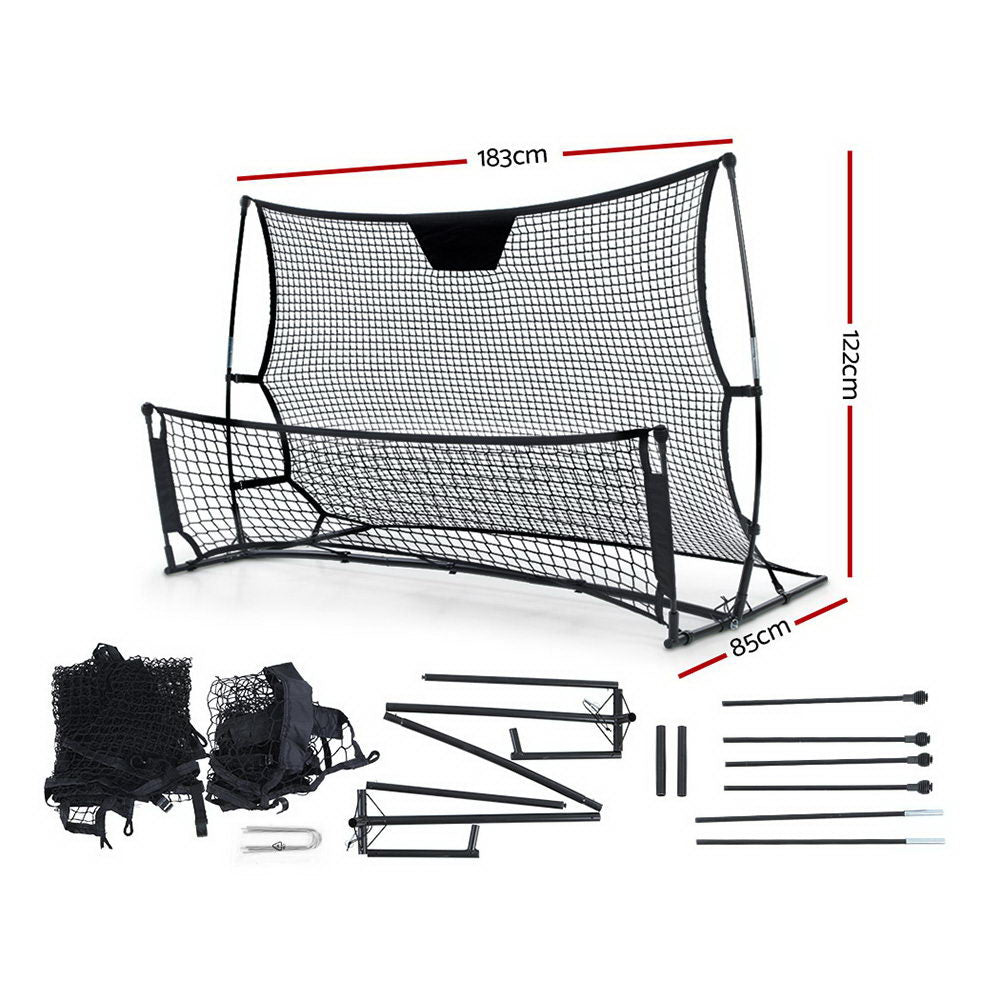 Everfit 1.8m Football Soccer Net Portable Goal Net Rebounder Sports Training PN-S015-BK