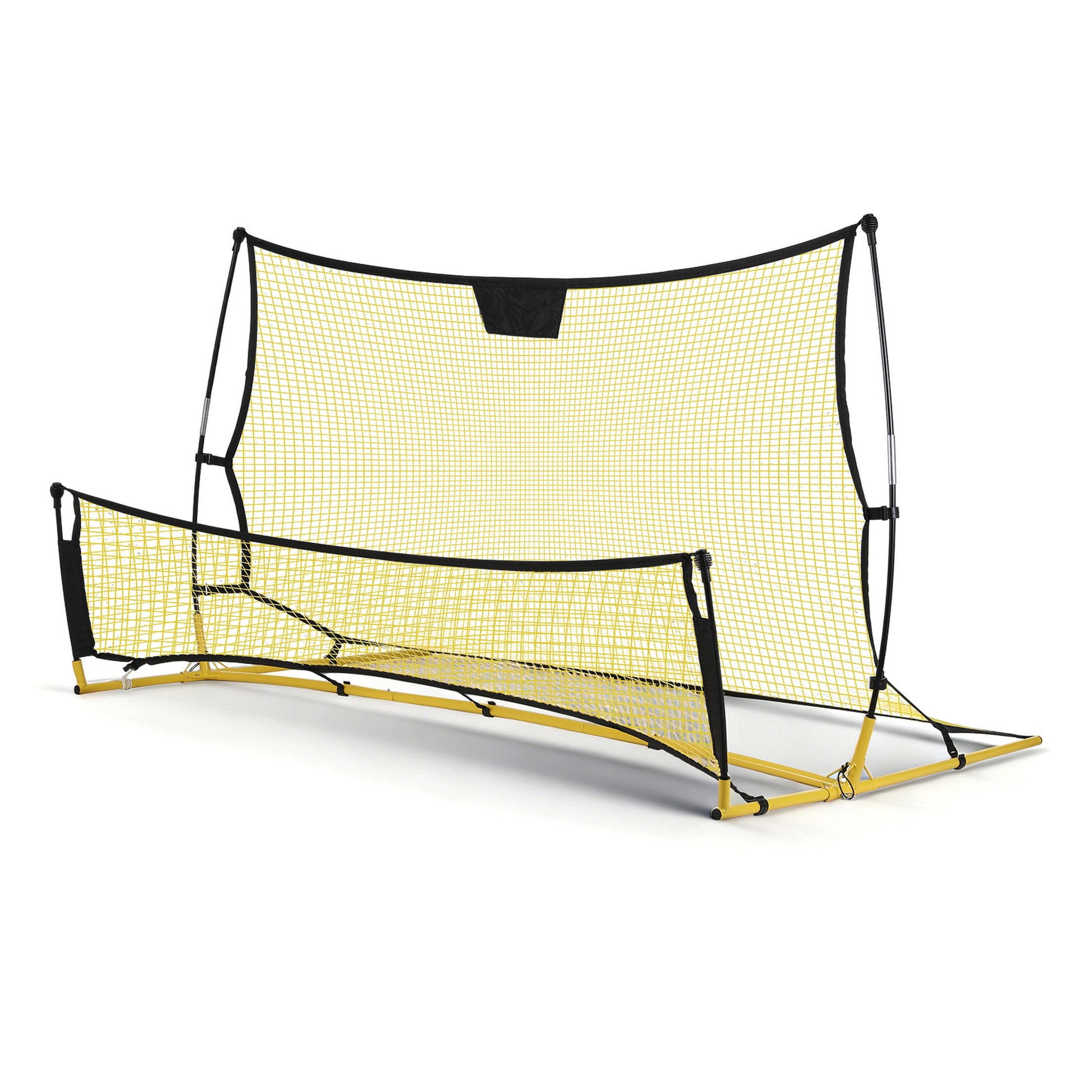 Everfit 2.1m Football Soccer Net Portable Goal Net Rebounder Sports Training Yellow PN-S015-XL-YE
